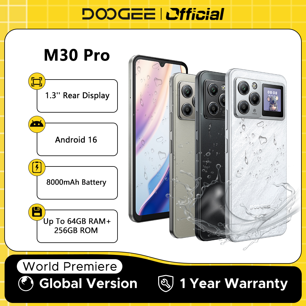 Khadas Vim4 8Gb - เปิดตัวทั่วโลก DOOGEE M30 Pro สมาร์ทโฟน จอแสดงผลด้านหลัง