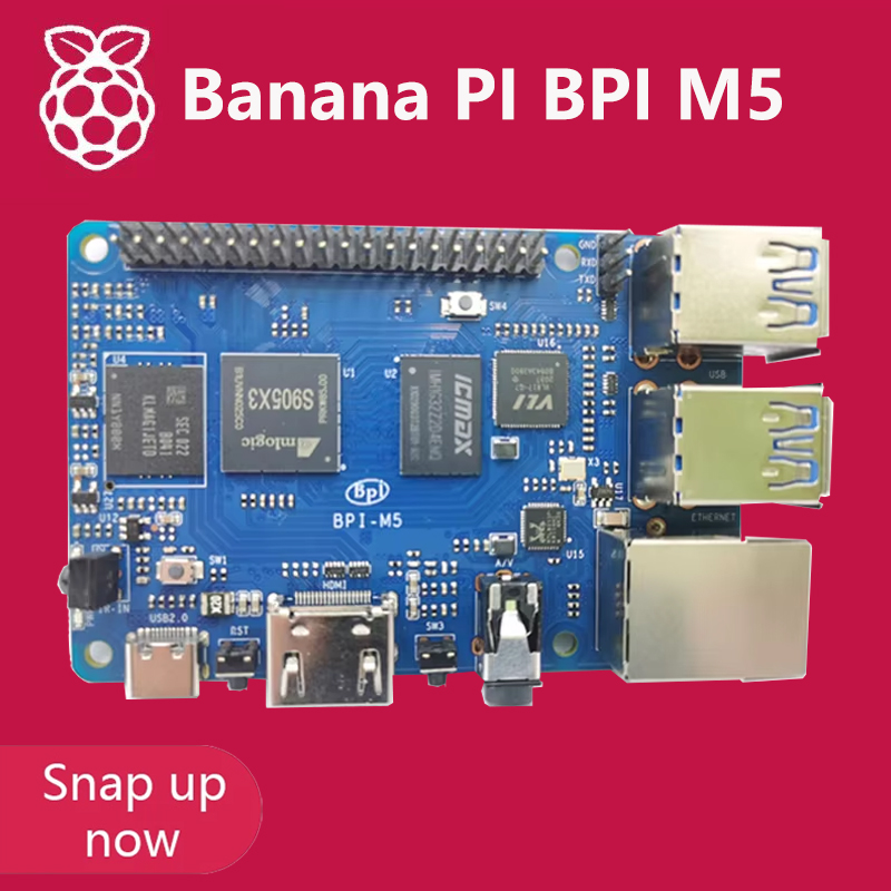 Banana Pi Bpi-M5 - Banana PI M5 BPI M5 บอร์ดเดี่ยวรุ่นใหม่