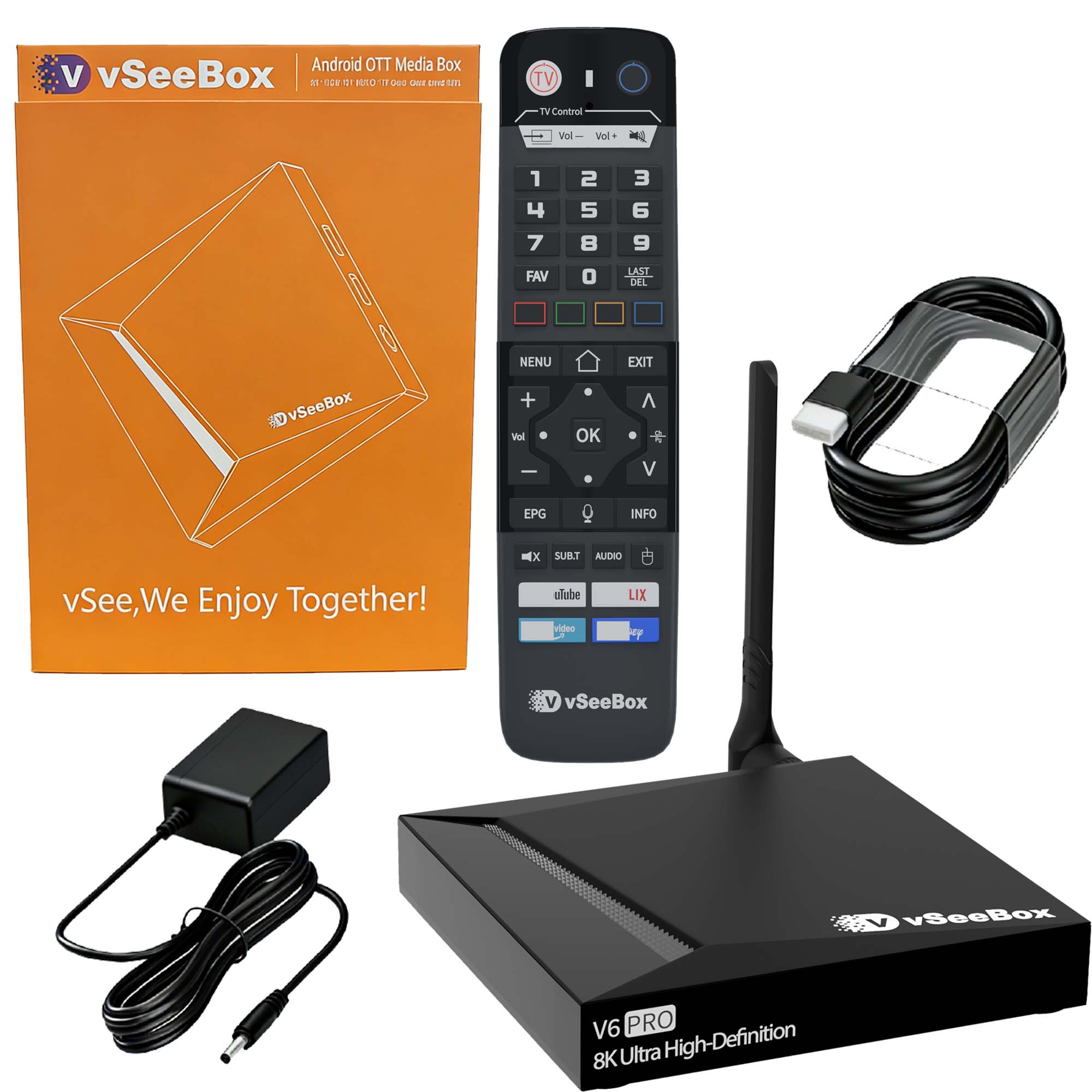 Khadas Vim4 8Gb - VSeeBox V6 Pro 2026 รุ่นใหม่ล่าสุด, RAM