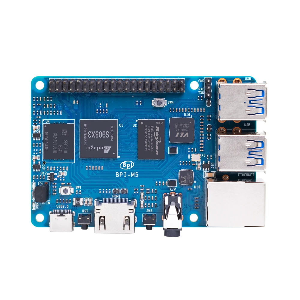 บานาน่า พีไอ BPI-M5 แอมลอจิค S - Banana Pi Bpi-M5 บทวิจารณ์และราคา