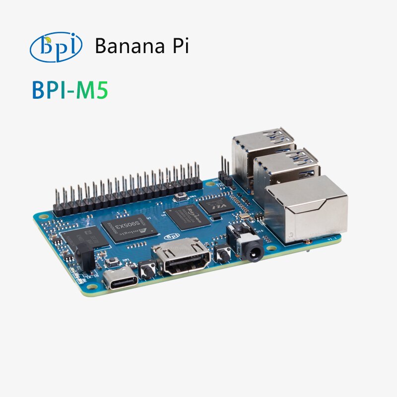 บานาน่าไพ บีพีไอ-เอ็ม5 บอร์ดพั - Banana Pi Bpi-M5 บทวิจารณ์และราคา