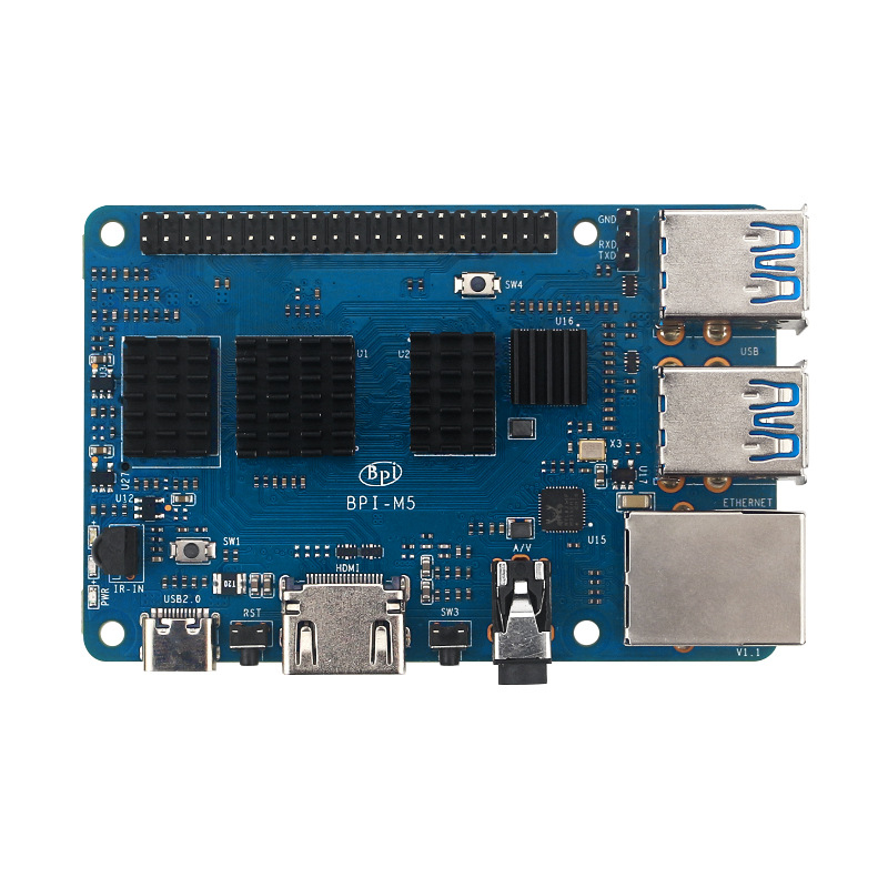 ฮีทซิงค์อะลูมิเนียมสำหรับชิปซี - Banana Pi Bpi-M5 บทวิจารณ์และราคา