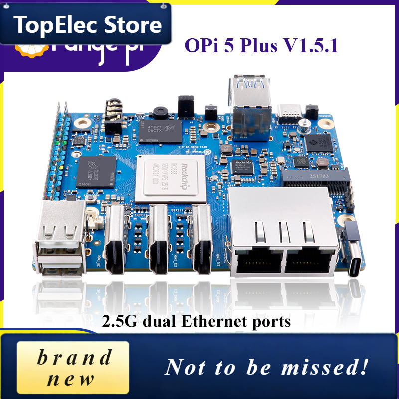 TopElec OrangePi 5 Plus 16GB ร - Orange Pi 5 Plus 16Gb บทวิจารณ์และราคา