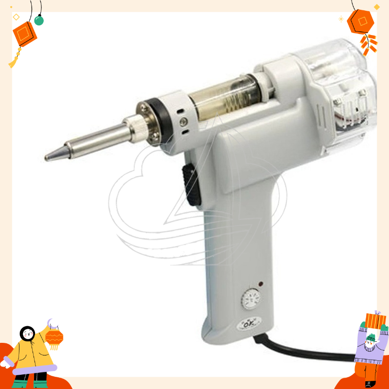 ปืนดูดตะกั่วไฟฟ้า 100W 110/220 - Desoldering Gun Vacuum Electric บทวิจารณ์และราคา