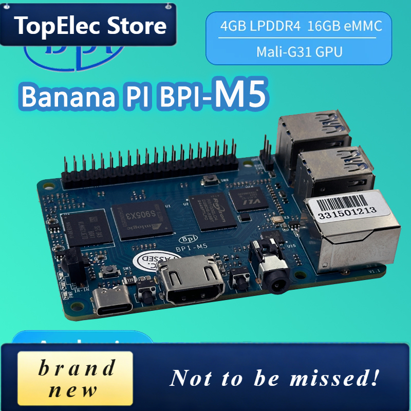 TopElec Banana PI BPI-M5 4GB L - Banana Pi Bpi-M5 บทวิจารณ์และราคา