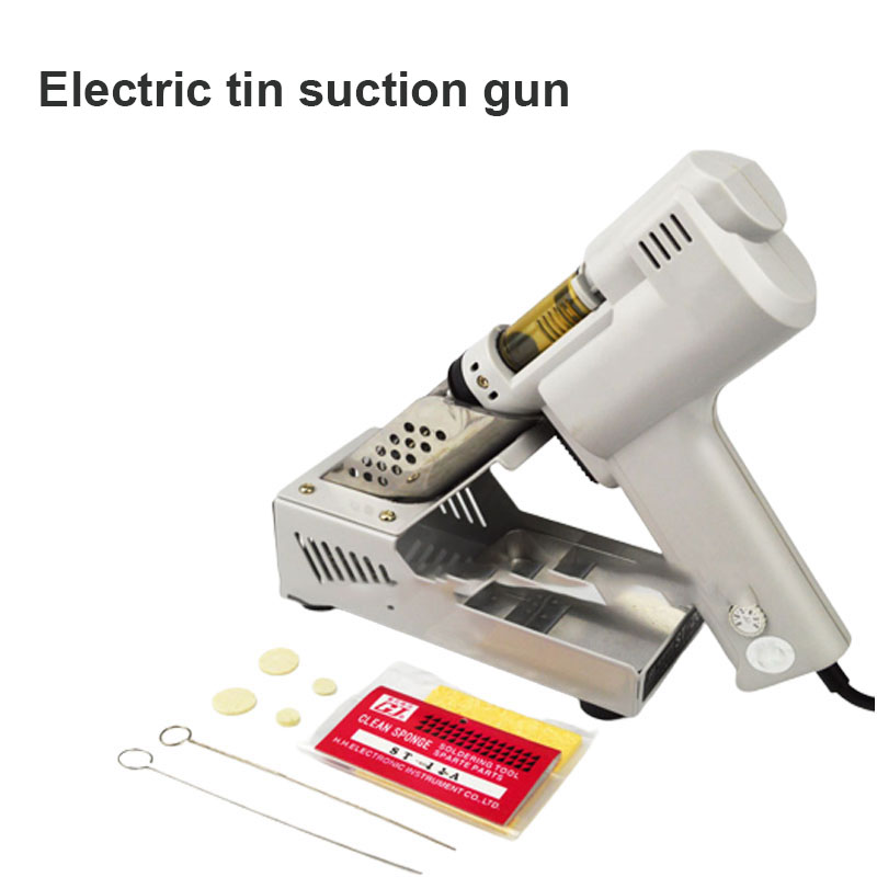 ปั๊มดูดตะกั่วแบบมือถือ ใช้ไฟฟ้ - Desoldering Gun Vacuum Electric บทวิจารณ์และราคา