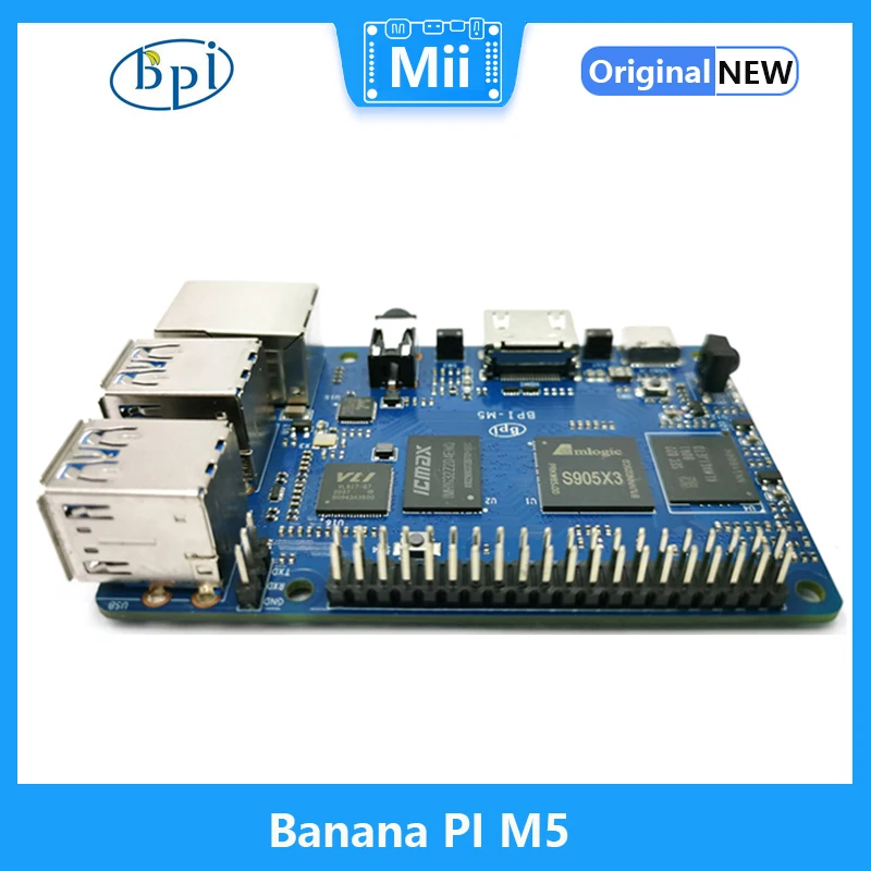 Banana PI M5 BPI M5 บอร์ดเดี่ย - Banana Pi Bpi-M5 บทวิจารณ์และราคา