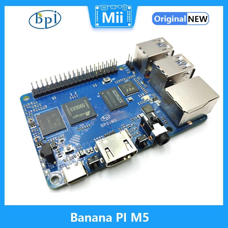 Banana PI M5 BPI M5 บอร์ดเดี่ย - Banana Pi Bpi-M5 บทวิจารณ์และราคา