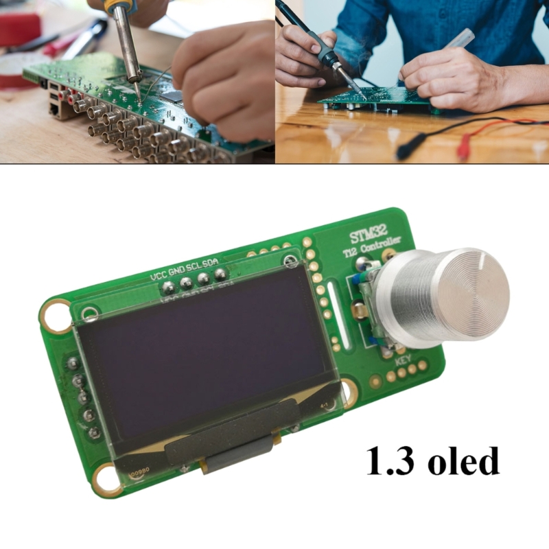 T12อุปกรณ์เชื่อมสายไฟดิจิตอล D - Soldering Station T12 Oled บทวิจารณ์และราคา