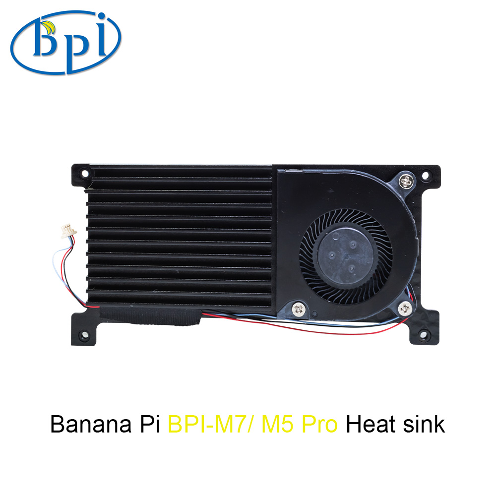อุปกรณ์เสริมฮีทซิงค์และพัดลมระ - Banana Pi Bpi-M5 บทวิจารณ์และราคา