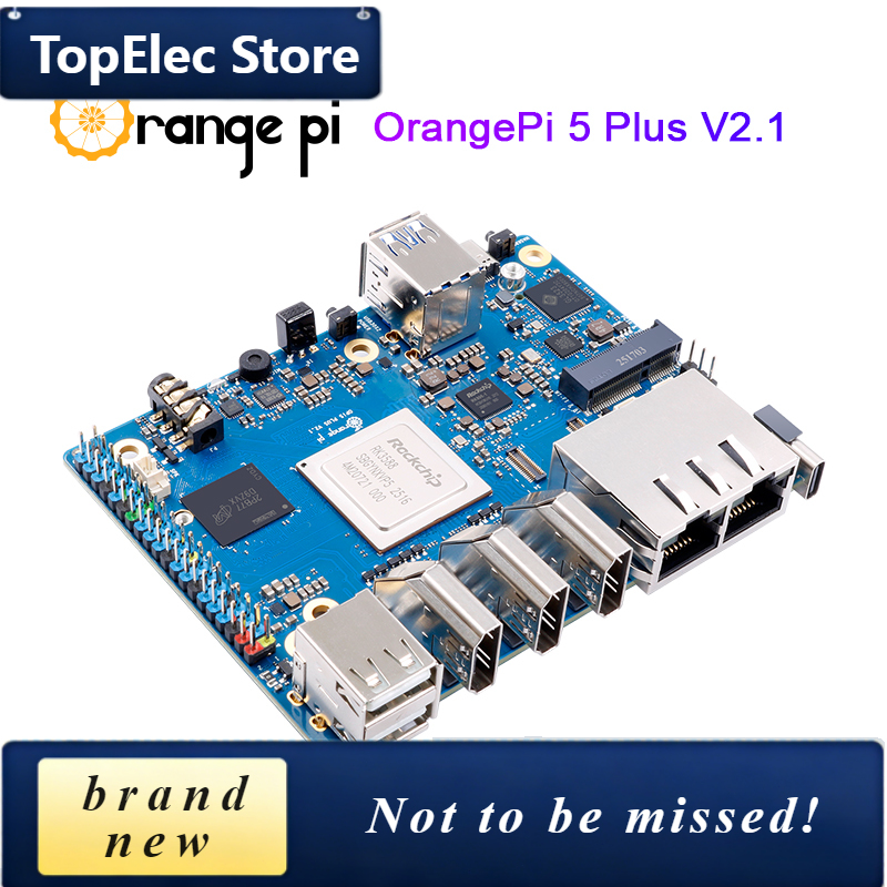 บอร์ดพัฒนา TopElec Orange Pi 5 - Orange Pi 5 Plus 16Gb บทวิจารณ์และราคา